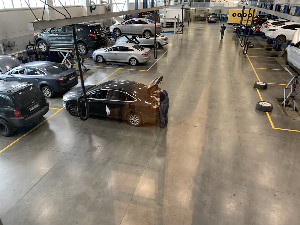 Замена стоек переднего стабилизатора + замена жгута проводов двери ...