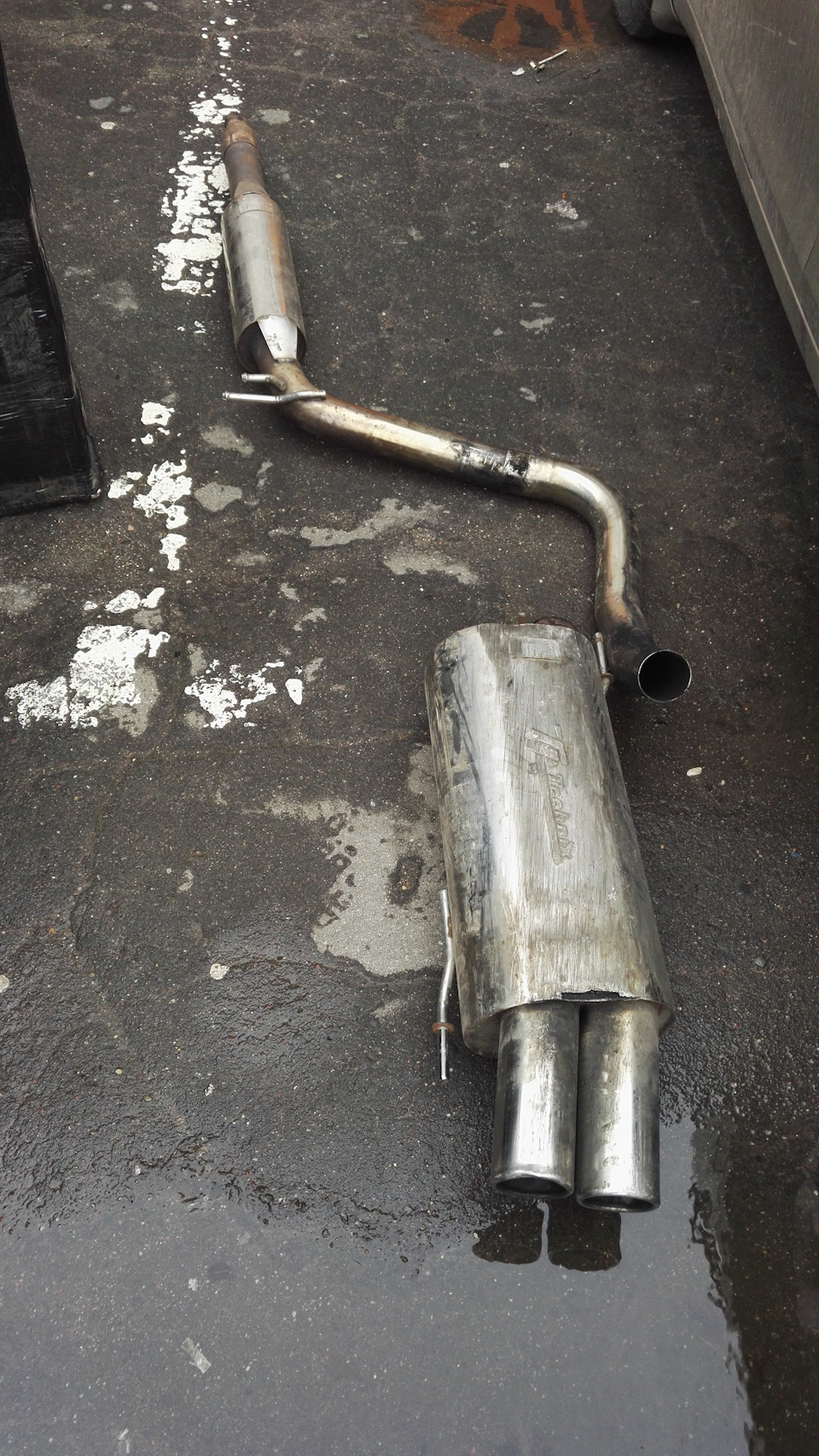 Рестриктор турбины, выхлоп нерж за муку и переезд к морю — Volkswagen ...