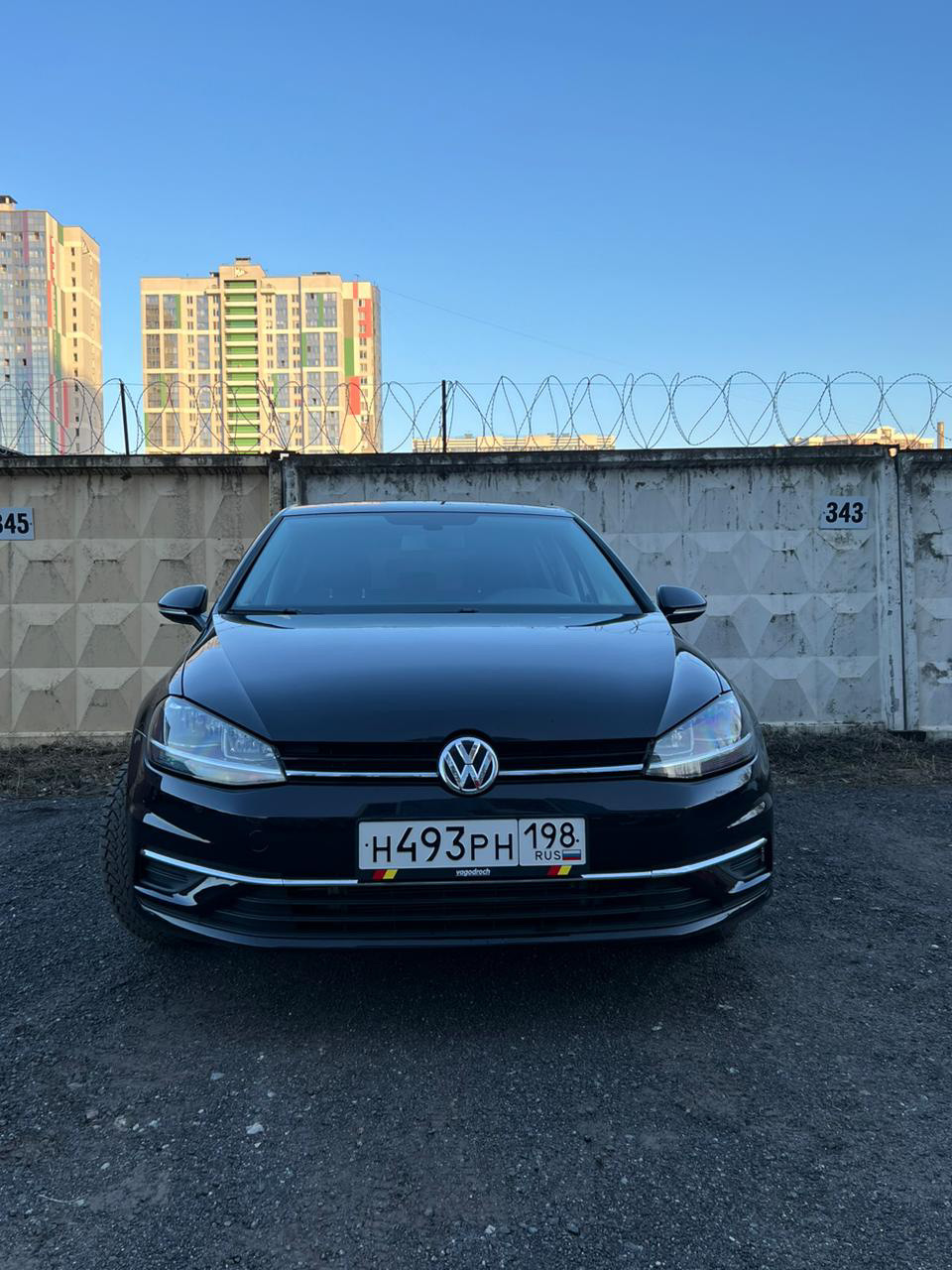 Встал на учет в ГАИ, техосмотр, рамки “vagodroch” — Volkswagen Golf Mk7,  1,8 л, 2018 года | покупка машины | DRIVE2