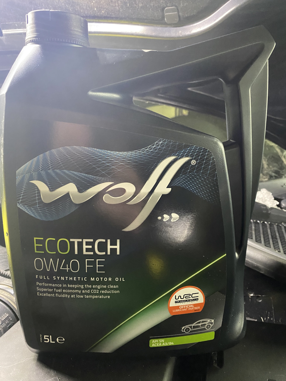 8320903 Моторное Масло ECOTECH 0W40 FE 5L WOLF | Запчасти на DRIVE2