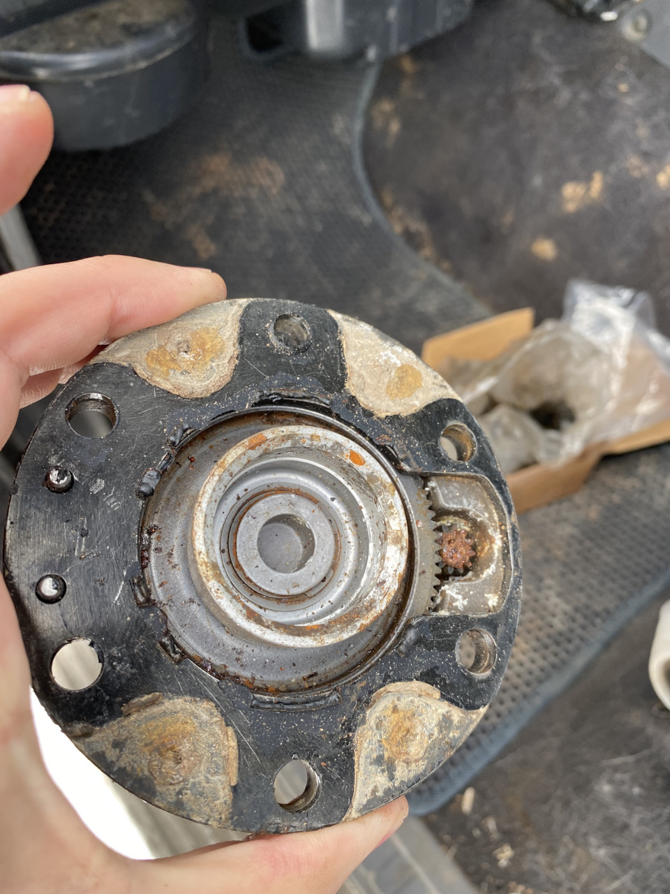 Крышки хабов. Часть 2 — Toyota Land Cruiser Prado 70-series, 2,4 л ...