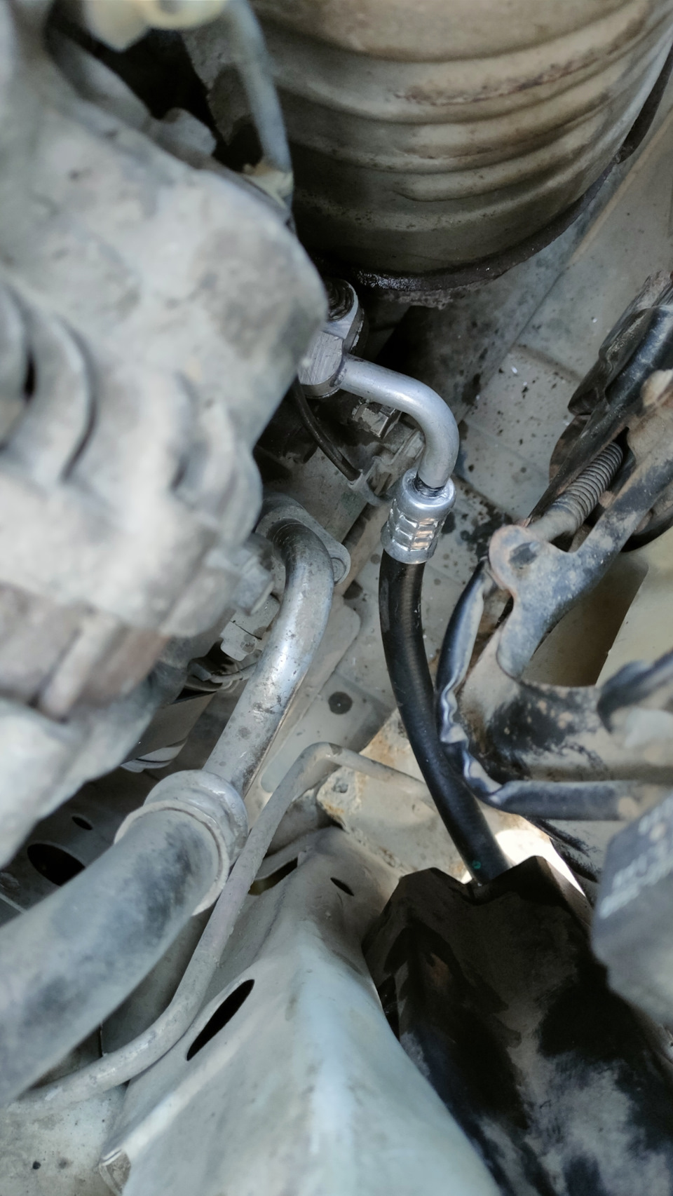 Замена трубки кондиционера + Заправка системы — Honda Civic 4D (8G), 1 ...