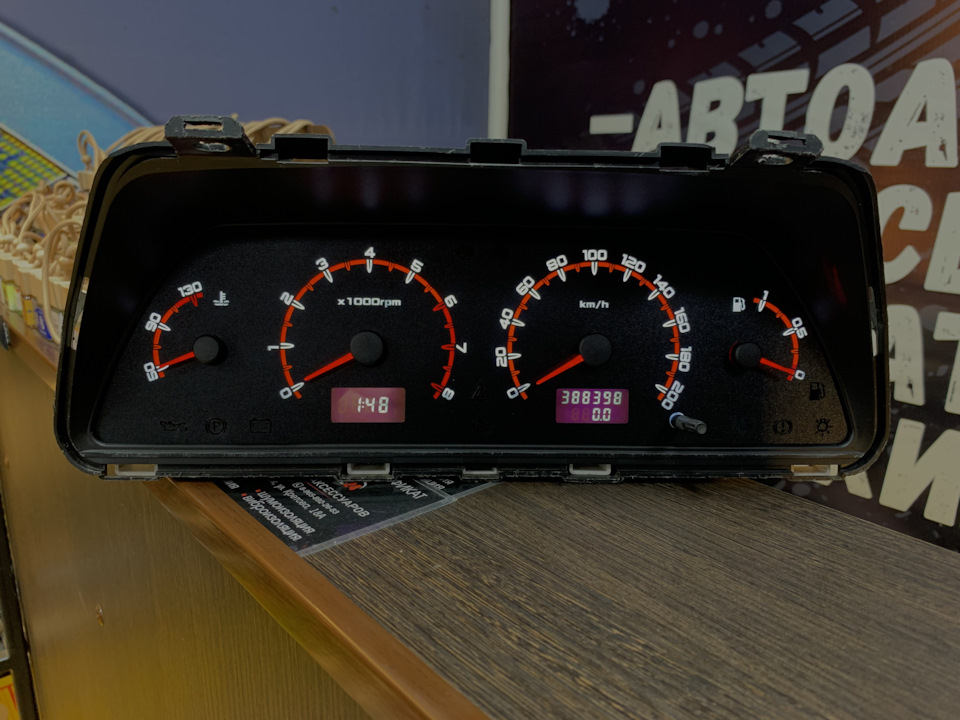 Приборная панель 2110-2115 VDO на Lada 21124, Lada 2113, Lada 2114 ...