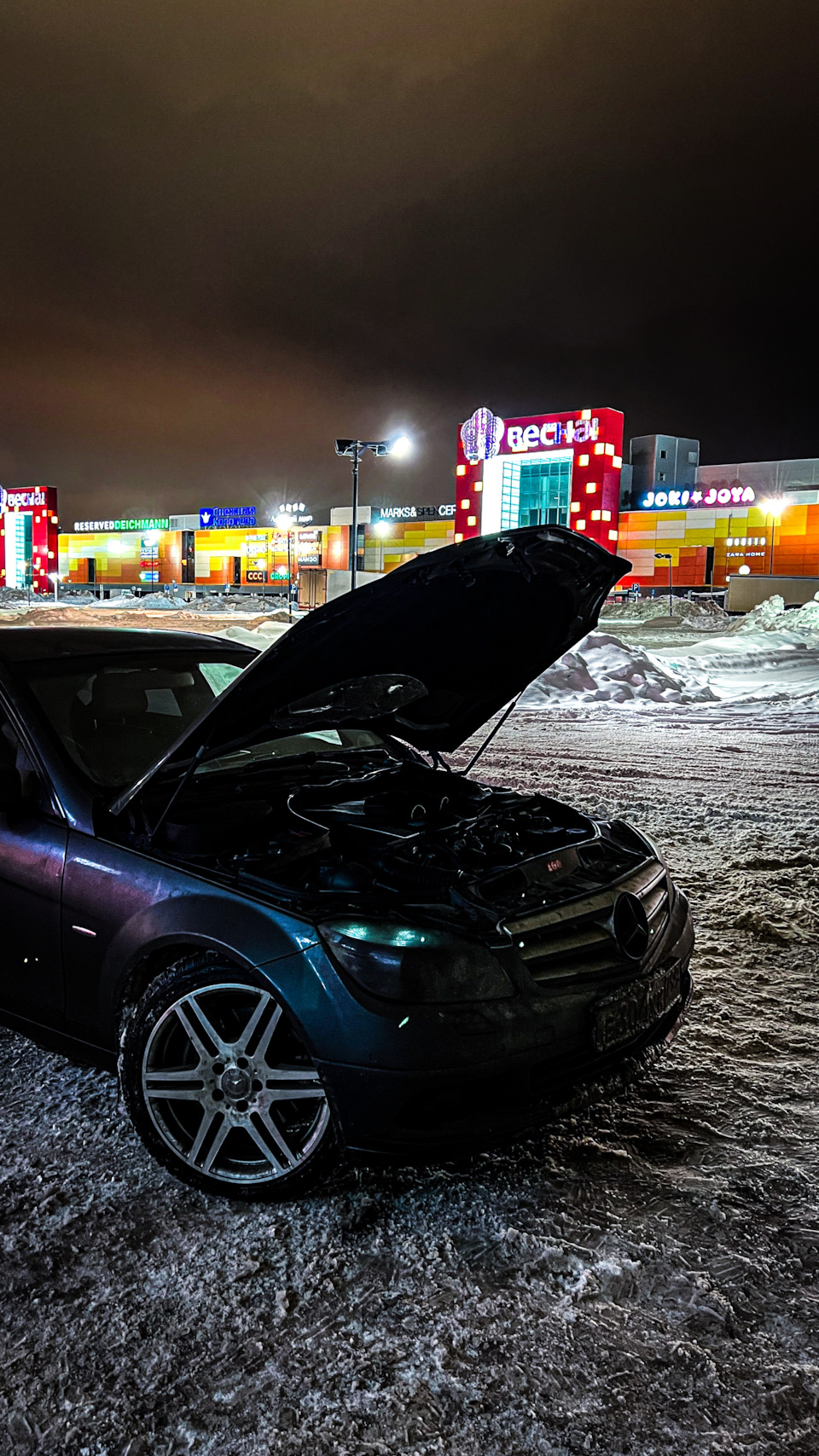 Печаль-беда. Продолжение эпопеи с охлаждением! — Mercedes-Benz C-class  (W204), 2,5 л, 2008 года | визит на сервис | DRIVE2