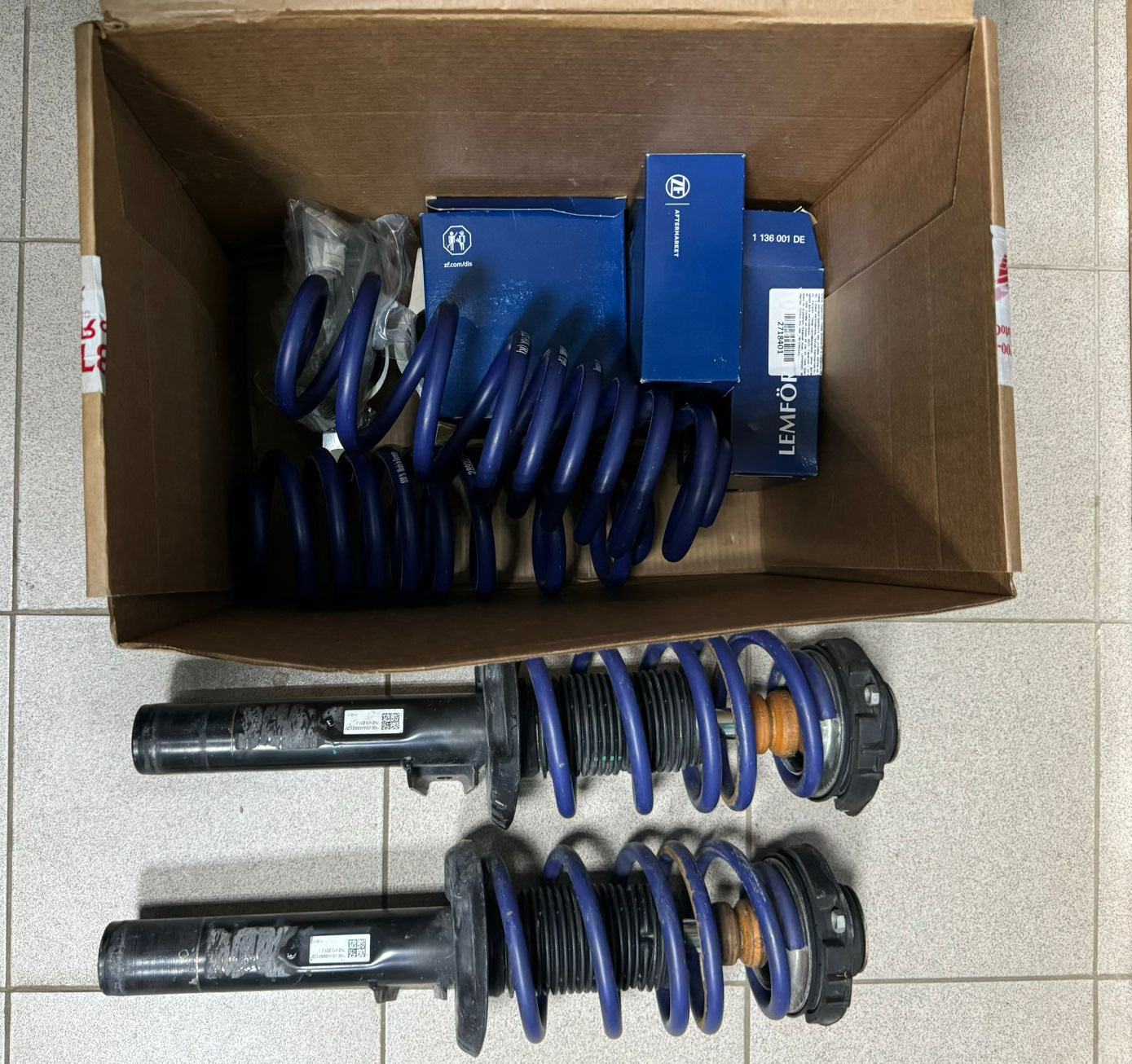 Обновление подвески Audi Q3: выбор H&R — Audi Q3 (1G), 2 л, 2014 года ...