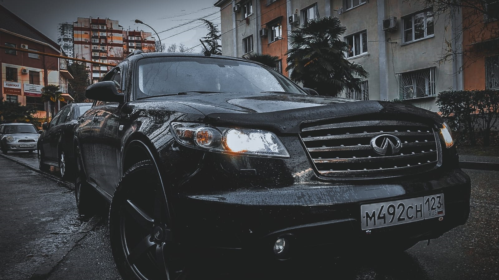 Infiniti FX (1G) 3.5 бензиновый 2006 | BLACK BRILLIANT на DRIVE2