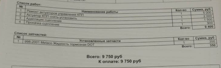 Замена щеток easytronic — Opel Astra H, 1,6 л, 2007 года | визит на ...