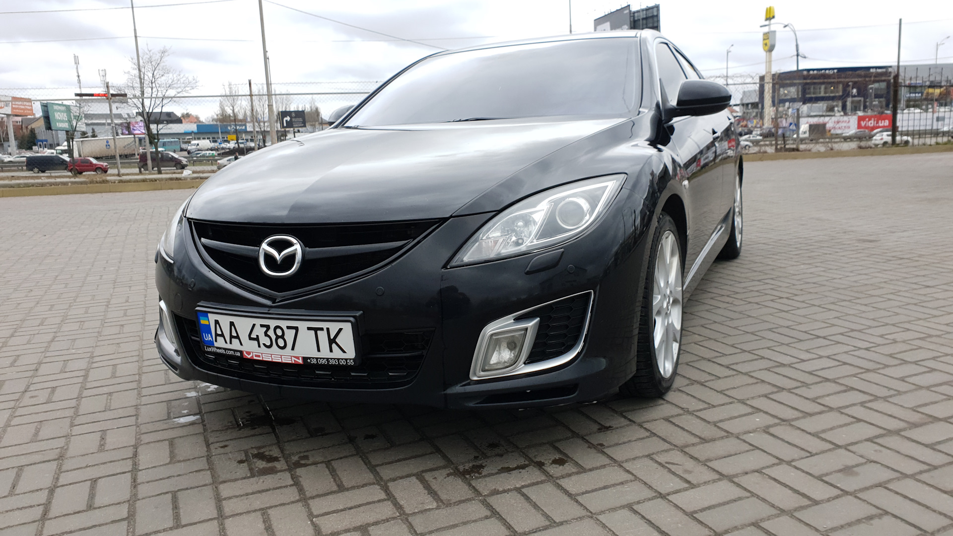 Mazda 6 (2G) GH 2.5 бензиновый 2008 | 2.5 Чёрная МАМБА на DRIVE2