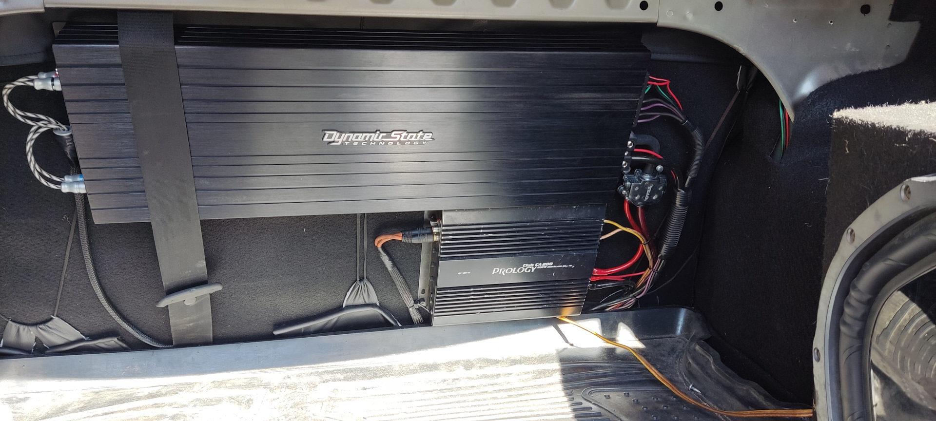 Новый усилитель Dynamic state 250x4 — Lada Гранта (1G), 1,6 л, 2018 ...