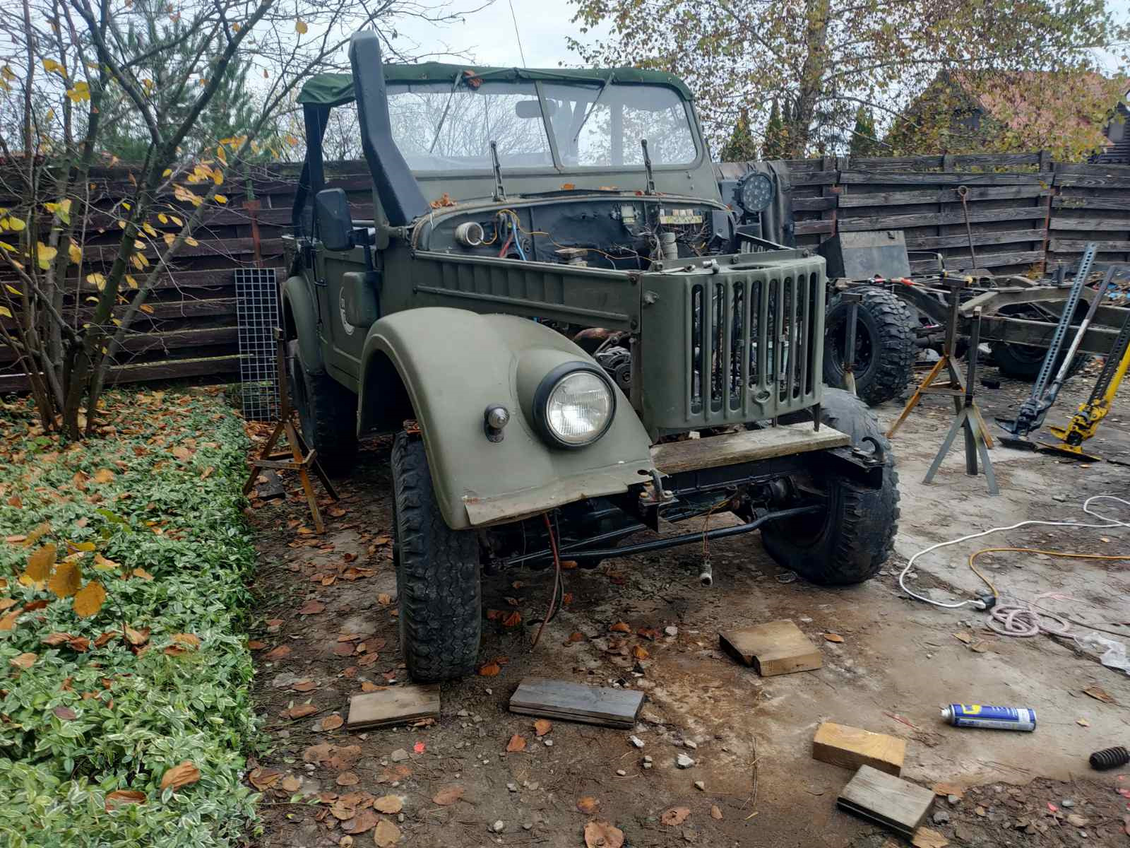 Вездеход гибрид ОКИ и НИВЫ на шинах низкого давления