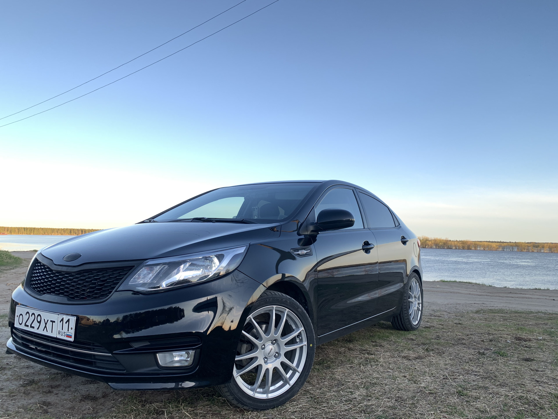 Диски лето r17\зима r16 — KIA Rio (3G), 1,6 л, 2015 года | колёсные ...