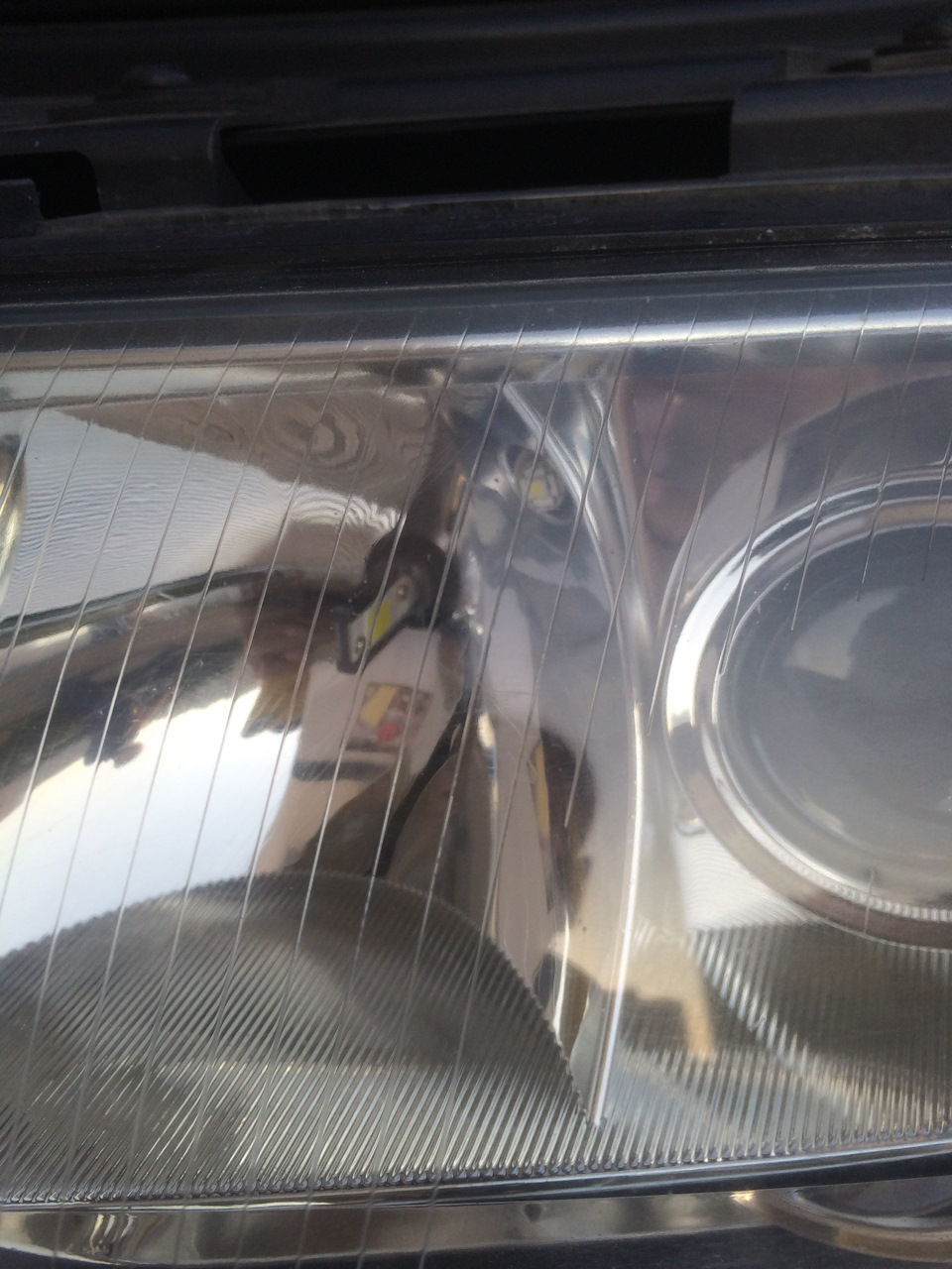 Заменил перегоревший ксенон + добавил в дальний led свет — Audi A6 (C5 ...