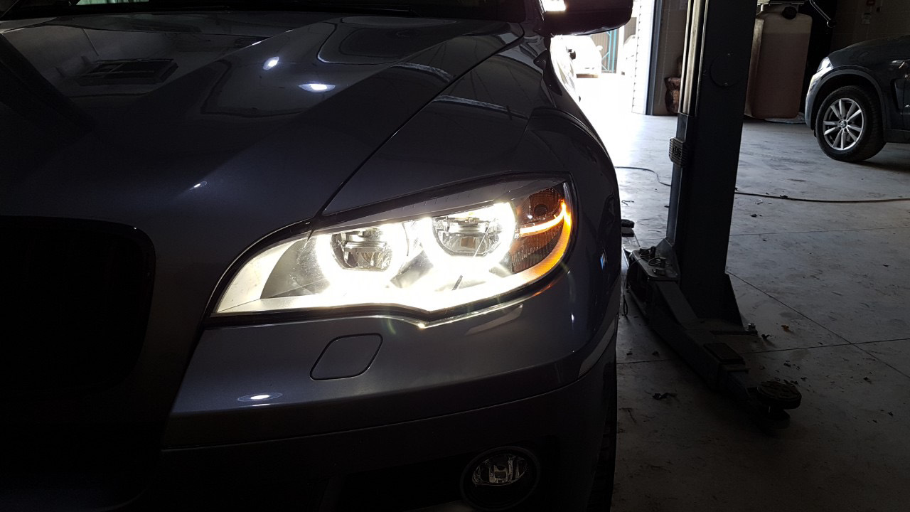 Следующий апгрэйд… Лед Оптика. — BMW X6 (E71/E72), 3 л, 2013 года ...