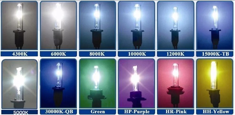 Цветовая температура свечения ксенона. — Lada 21093, 1992 года | видео ...