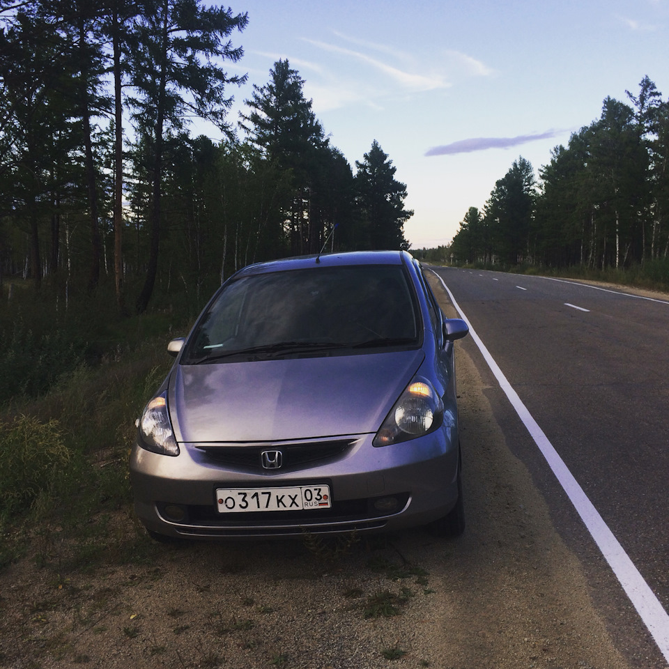 Год вместе! — Honda Fit (1G), 1,5 л, 2002 года | наблюдение | DRIVE2