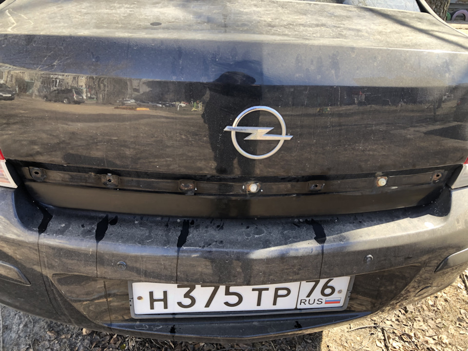 Молдинг багажника Opel Astra H — Opel Astra H, 1,8 л, 2008 года ...