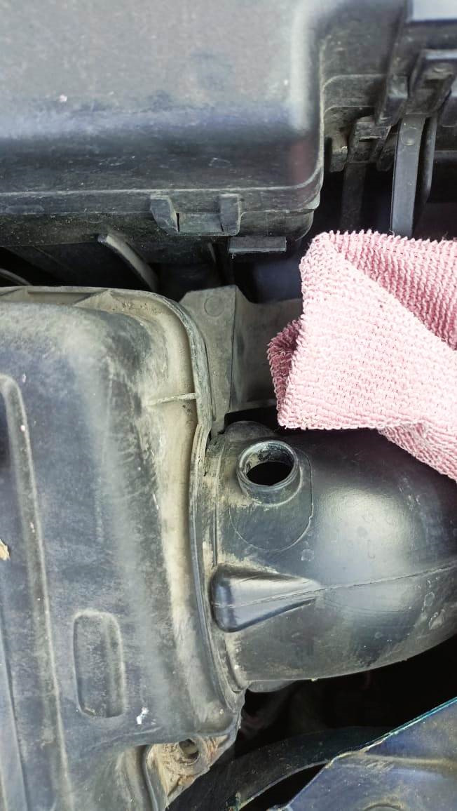 Некоректные холостые и замена датчика температуры всасываемого воздуха ...