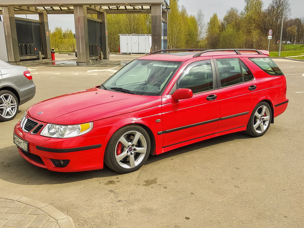 помыл машину :))) и переобул на лето :))) наблюдение по мойке — Saab 9-5,  2,4 л, 2002 года | наблюдение | DRIVE2