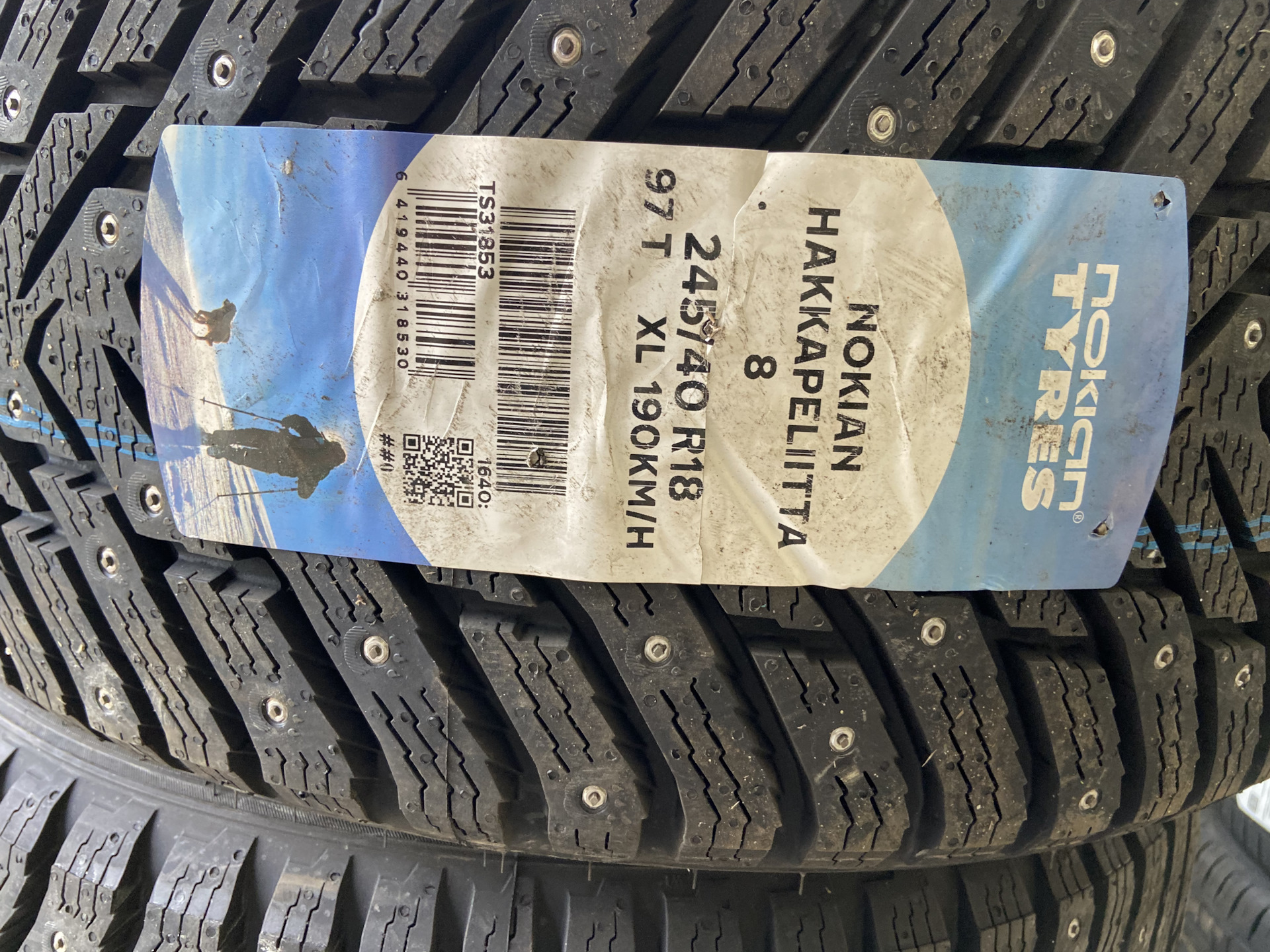 Зимние шины куплены 245/40R18 — Skoda Octavia A8 Mk4, 1,4 л, 2020 года ...
