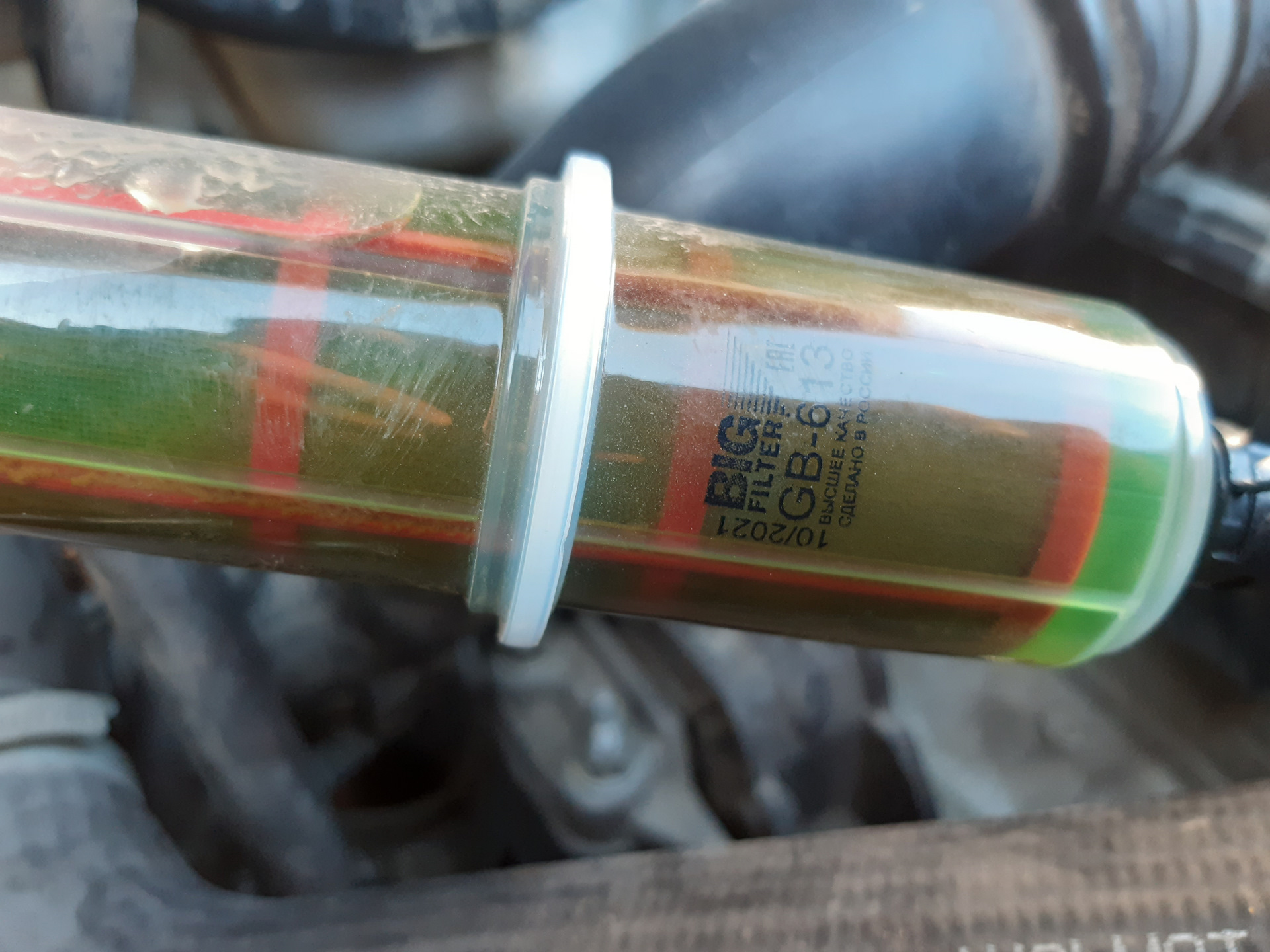 N30 Ставим фильтр дизельного топлива на антифриз. — LDV Maxus, 2,5 л ...