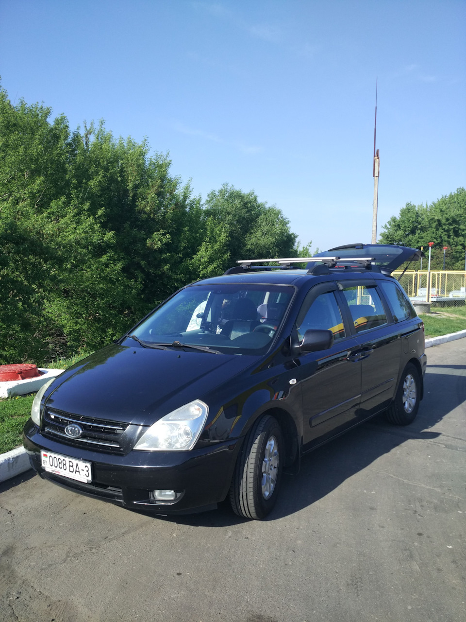 Расстояние в 1750 км. (Гомель — Туапсе) — KIA Carnival (2G), 2,9 л, 2007  года | путешествие | DRIVE2