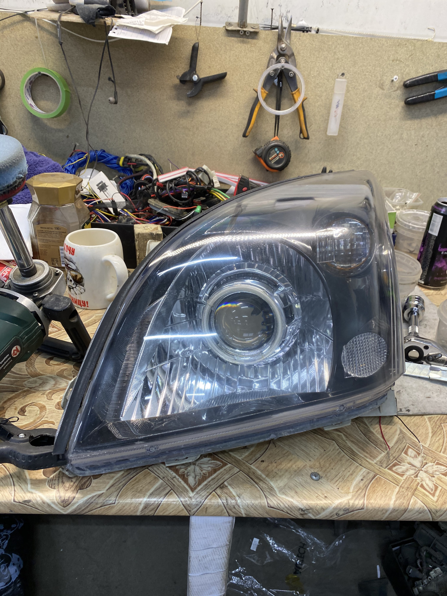 Установка линз в прадо 2.7 Араб — Toyota Land Cruiser Prado 120-series ...