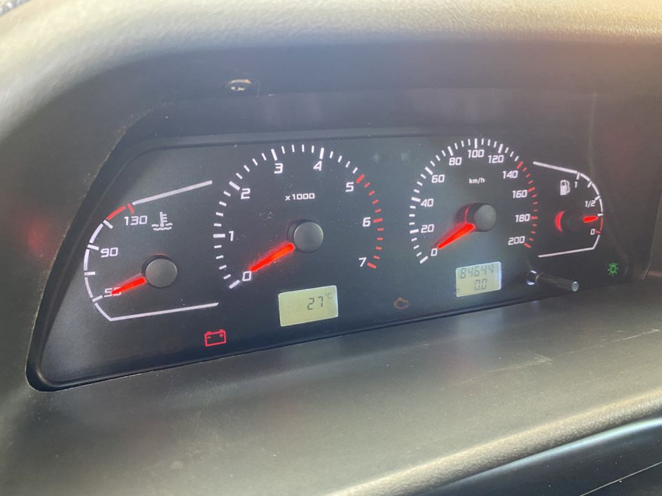 🆕🔥Приборная панель 2114 — пересвет клавиш — Lada 2114, 1,6 л, 2013 года ...