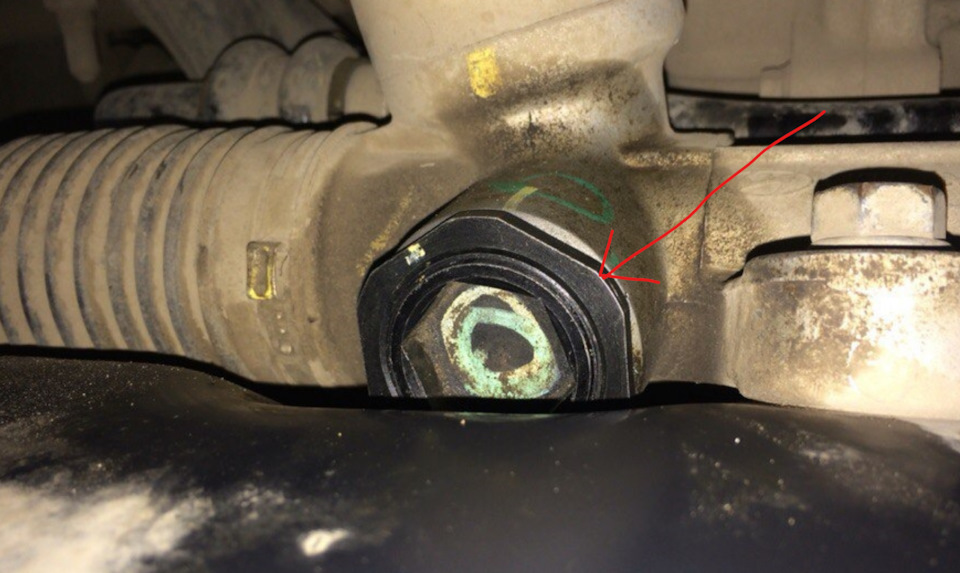 вот тут гайка — KIA Sportage (3G)