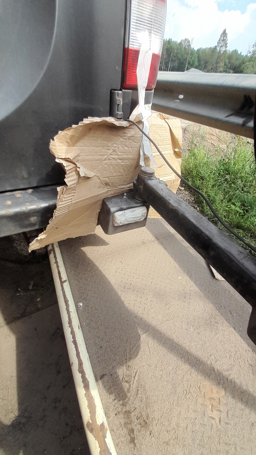 Калитка запаски. — УАЗ Patriot, 2,7 л, 2007 года | своими руками | DRIVE2