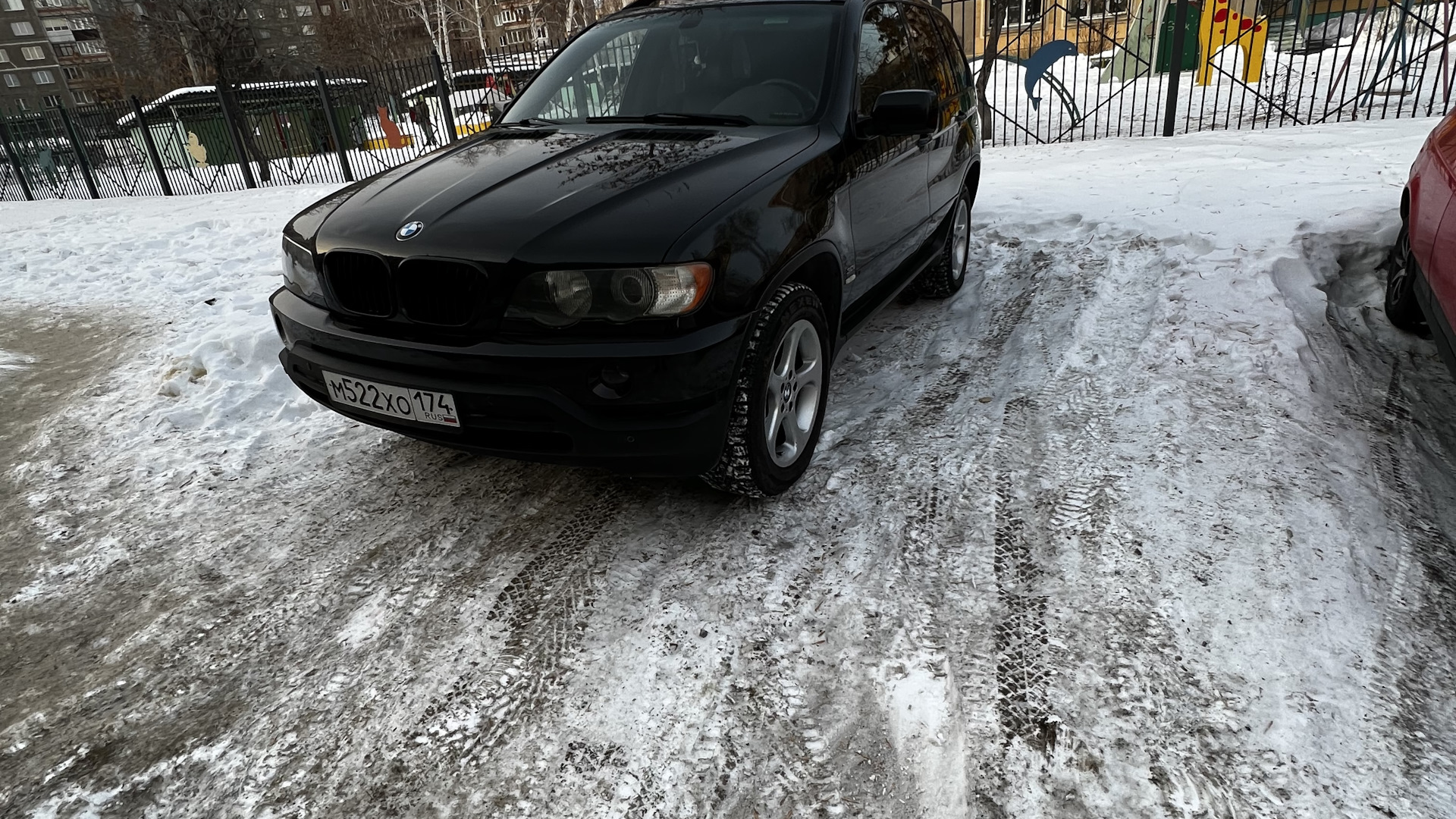 BMW X5 (E53) 3.0 бензиновый 2002 | Чёрный икс на DRIVE2