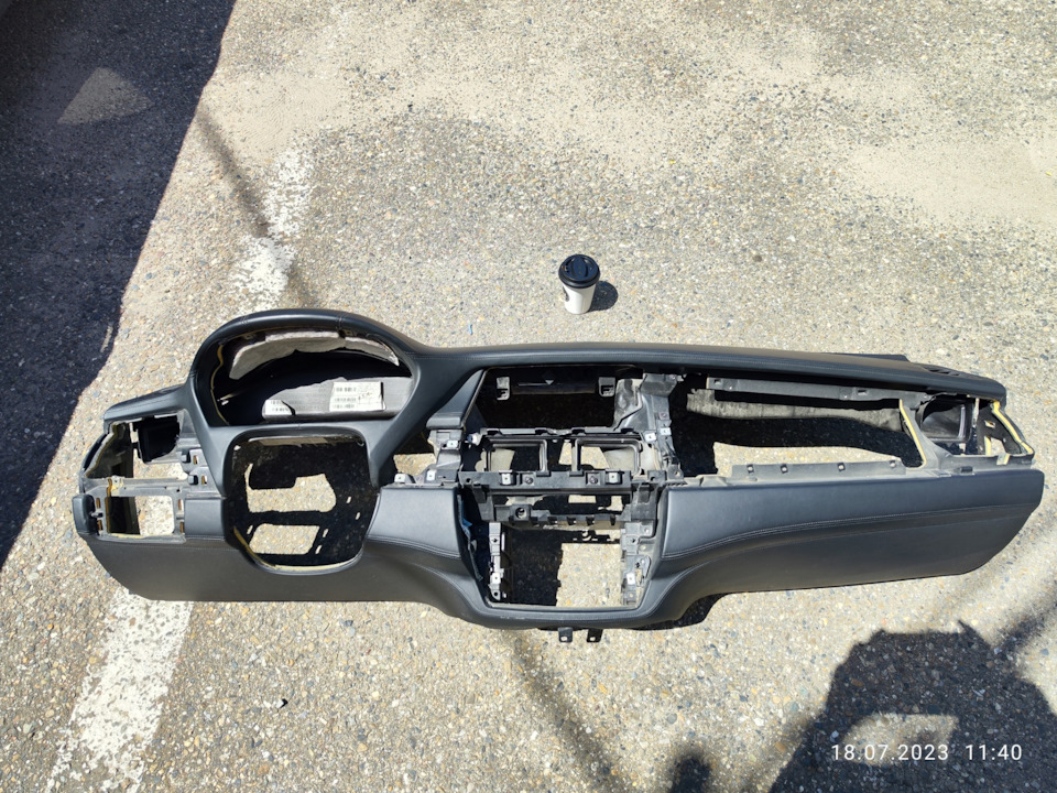 Тизер. Панель в коже мне в машину — BMW X5 (E70), 3 л, 2008 года ...