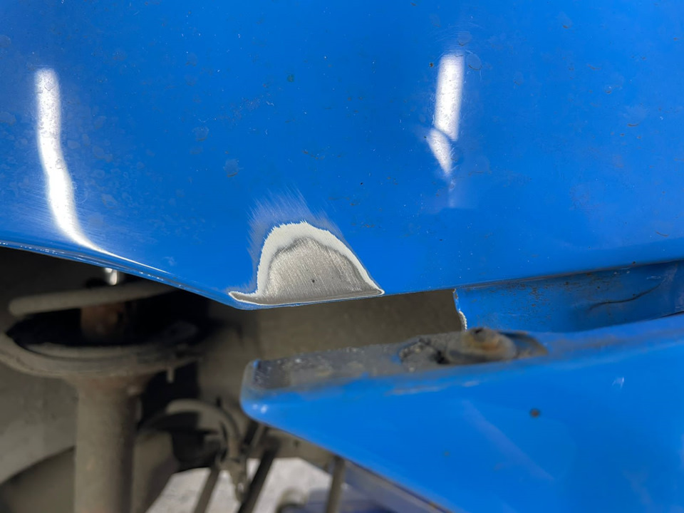 Ремонт арок + RALLYARMOR — Subaru Impreza (GD, GG), 2 л, 2006 года ...