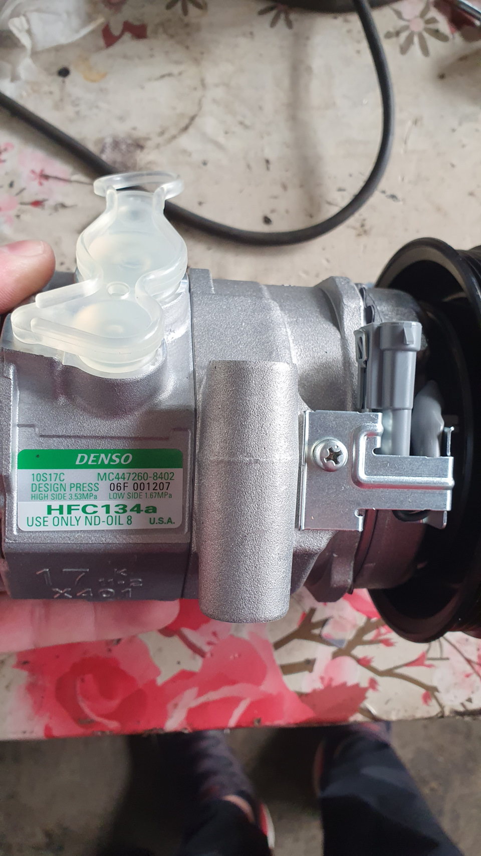 10S17C Компрессор кондиционера DENSO | Запчасти на DRIVE2