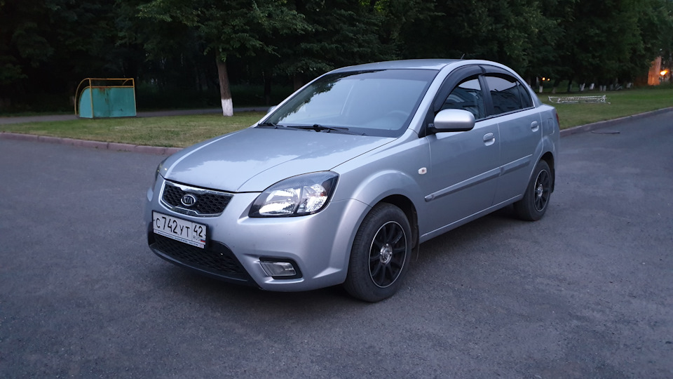Код краски — KIA Rio (2G), 1,4 л, 2010 года | кузовной ремонт | DRIVE2