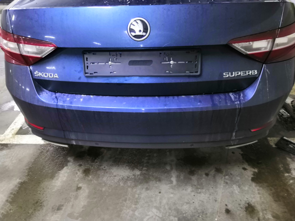 Photo from the logbook Skoda Superb Mk3