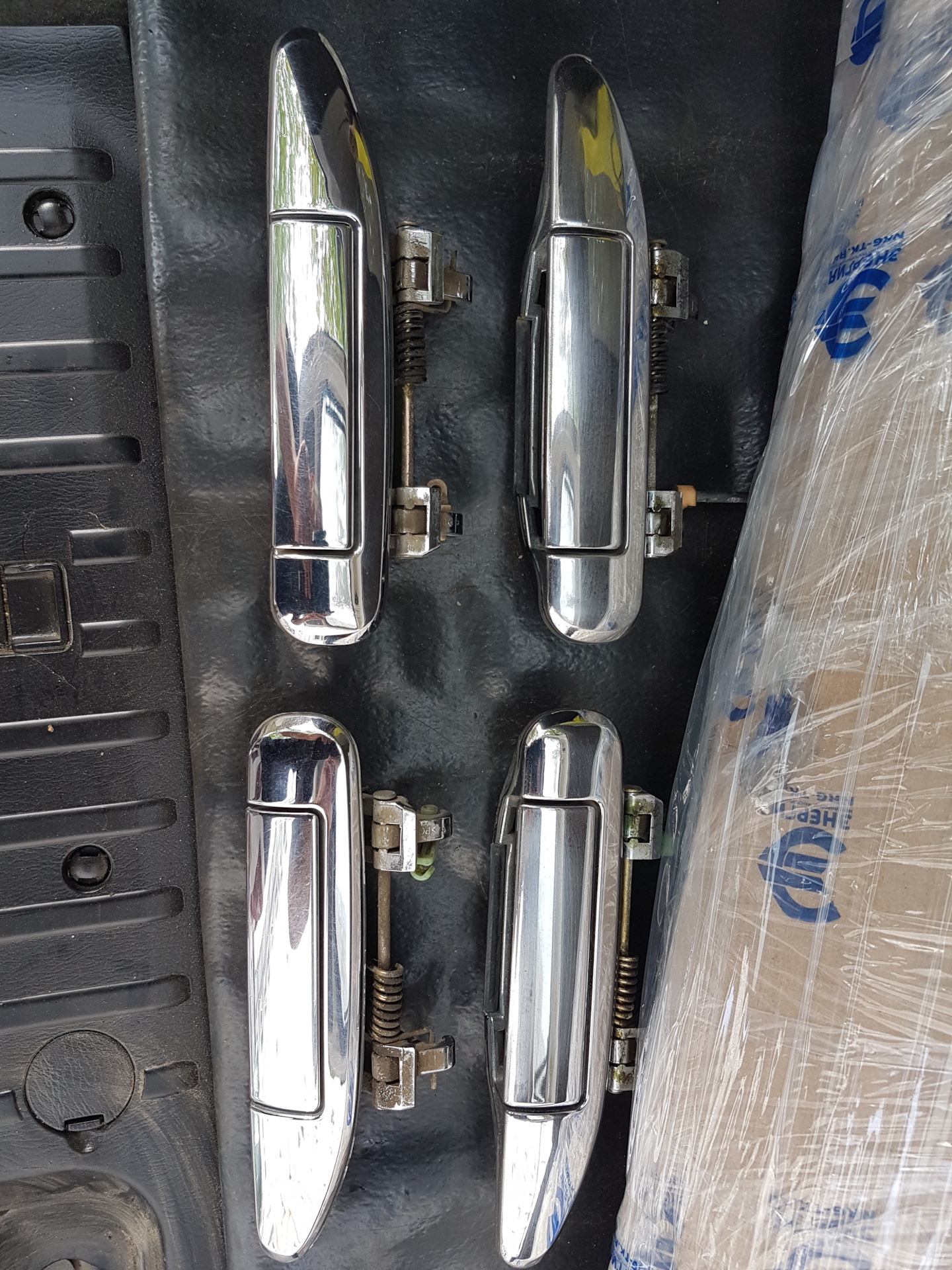 Замена ручки двери портер 1