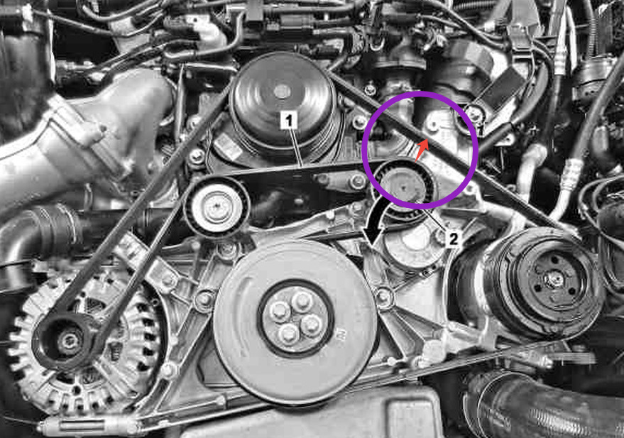 Владельцам V класса W447 на заметку! Как понять, что пора менять ремень ...