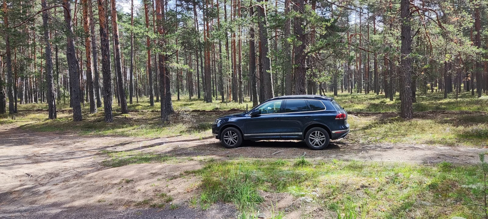 Путешествие в Псков и Пушкинские горы — Volkswagen Touareg (2G), 3,6 л,  2016 года | путешествие | DRIVE2