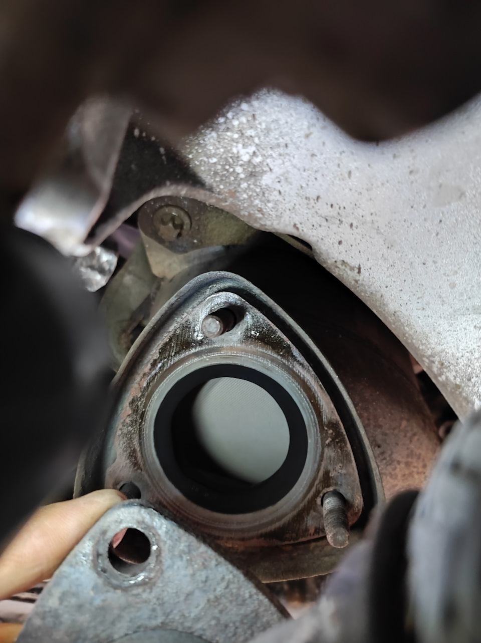 замена 2го лямбда-зонда (кислородного датчика) Denso DOX-0119 на ...