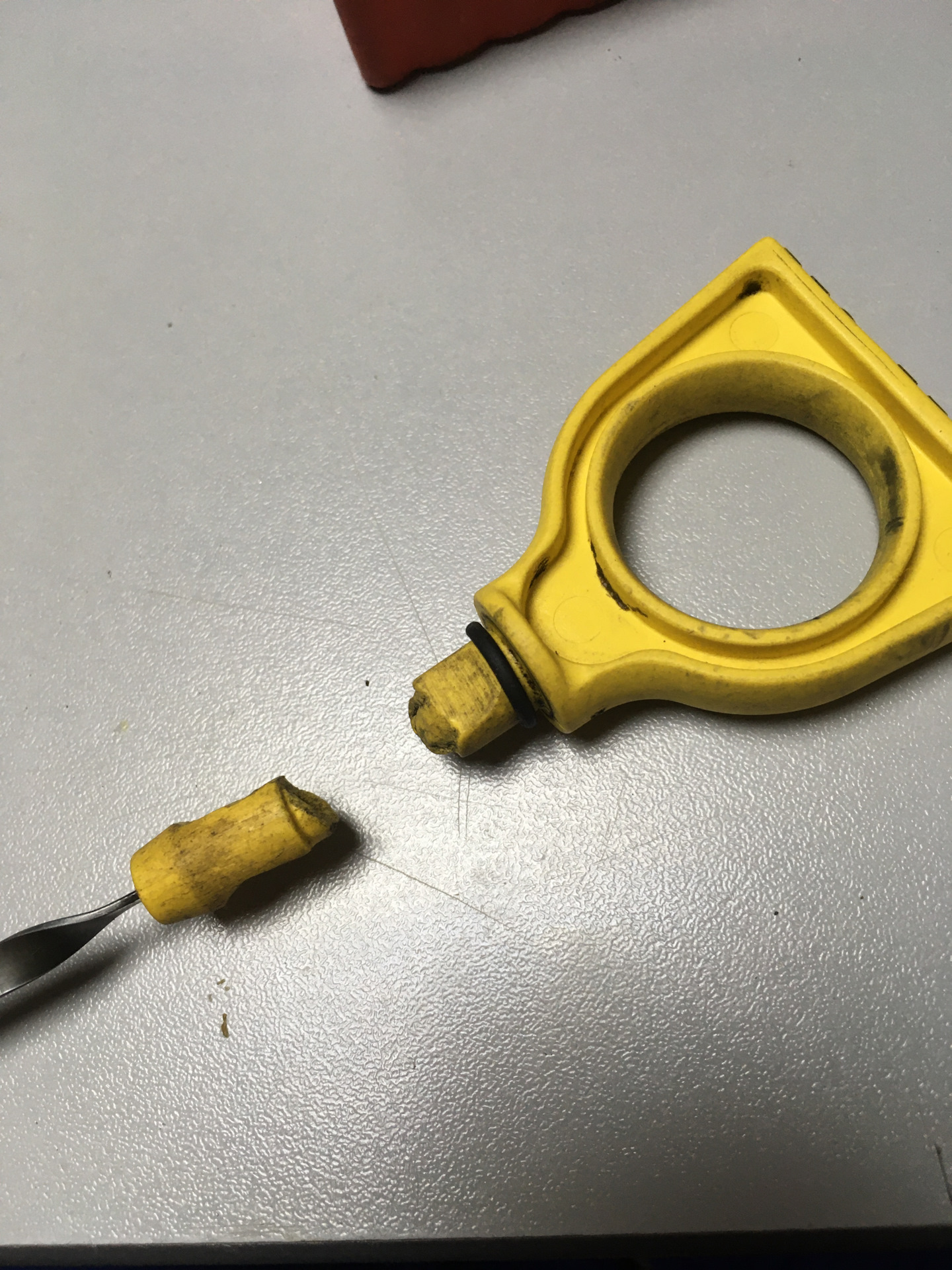 Ремонт щупа ДВС — Jeep Grand Cherokee (WJ), 4 л, 2001 года | своими ...