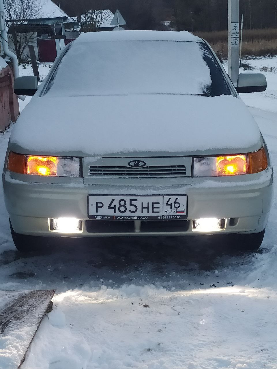 Диодные туманки на 2110-2114, или как улучшить свет за копейки — Lada  21103, 1,5 л, 2003 года | аксессуары | DRIVE2