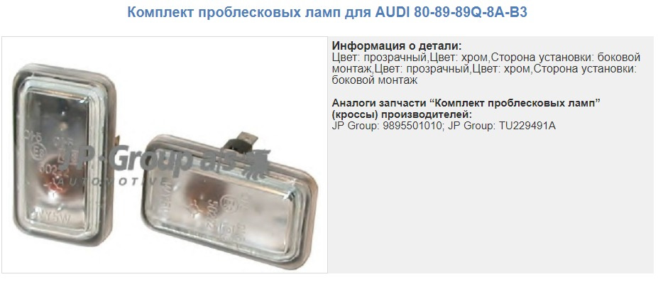 Фото в бортжурнале Audi 80 (B3). Запчасти на фото: 8089890