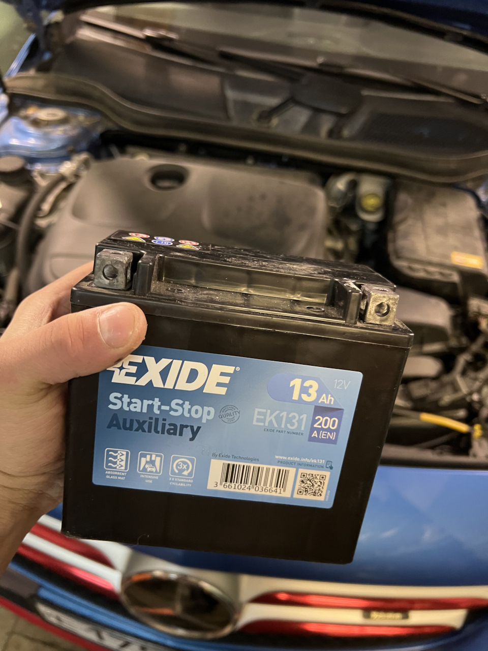 EK131 Аккумулятор EXIDE | Запчасти на DRIVE2