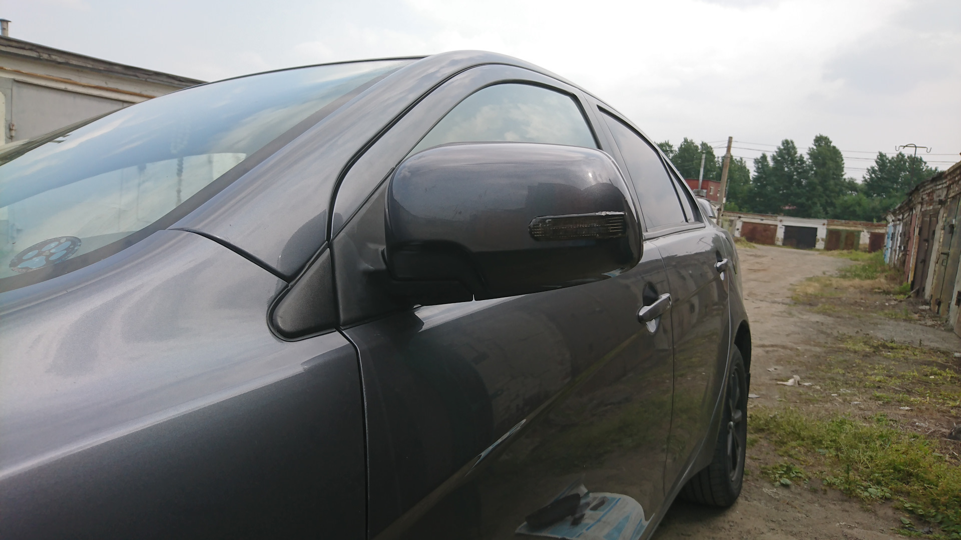 Зеркала с повторителями и электроскладыванием — Mitsubishi Lancer X, 1 ...