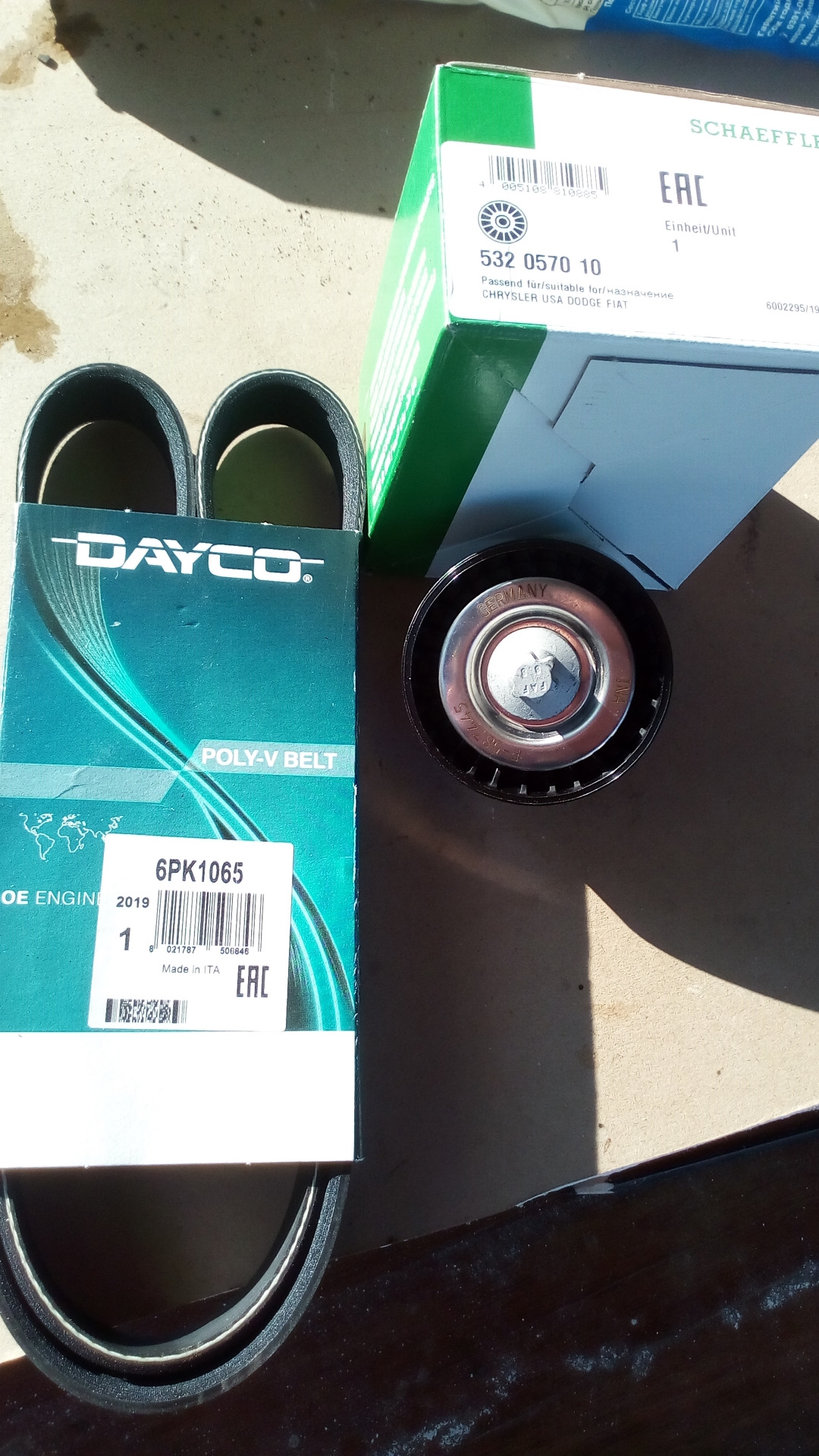 Повторная замена ремня навесных агрегатов. — Peugeot 408, 1,6 л, 2012 ...