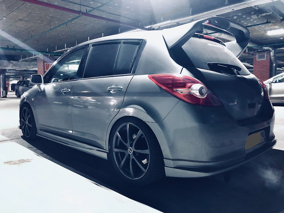Фендеры часть 1 - Nissan Tiida (1G), 1,6 л, 2012 года стайлинг DRIVE2