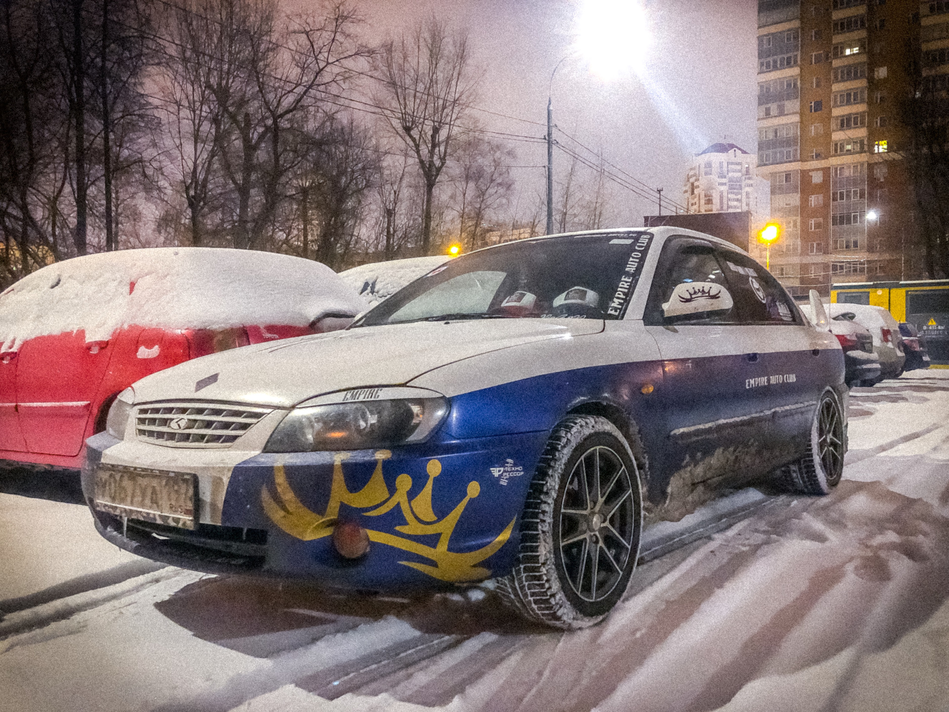 Зимний фотосет и очередной расчет расхода топлива — KIA Spectra, 1,6 л ...