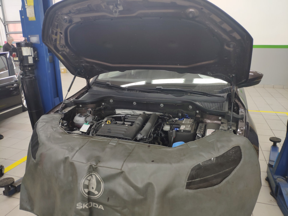 Межсервисная замена масла и диагностика в Шкода Кунцево (ТО-0) — Skoda ...