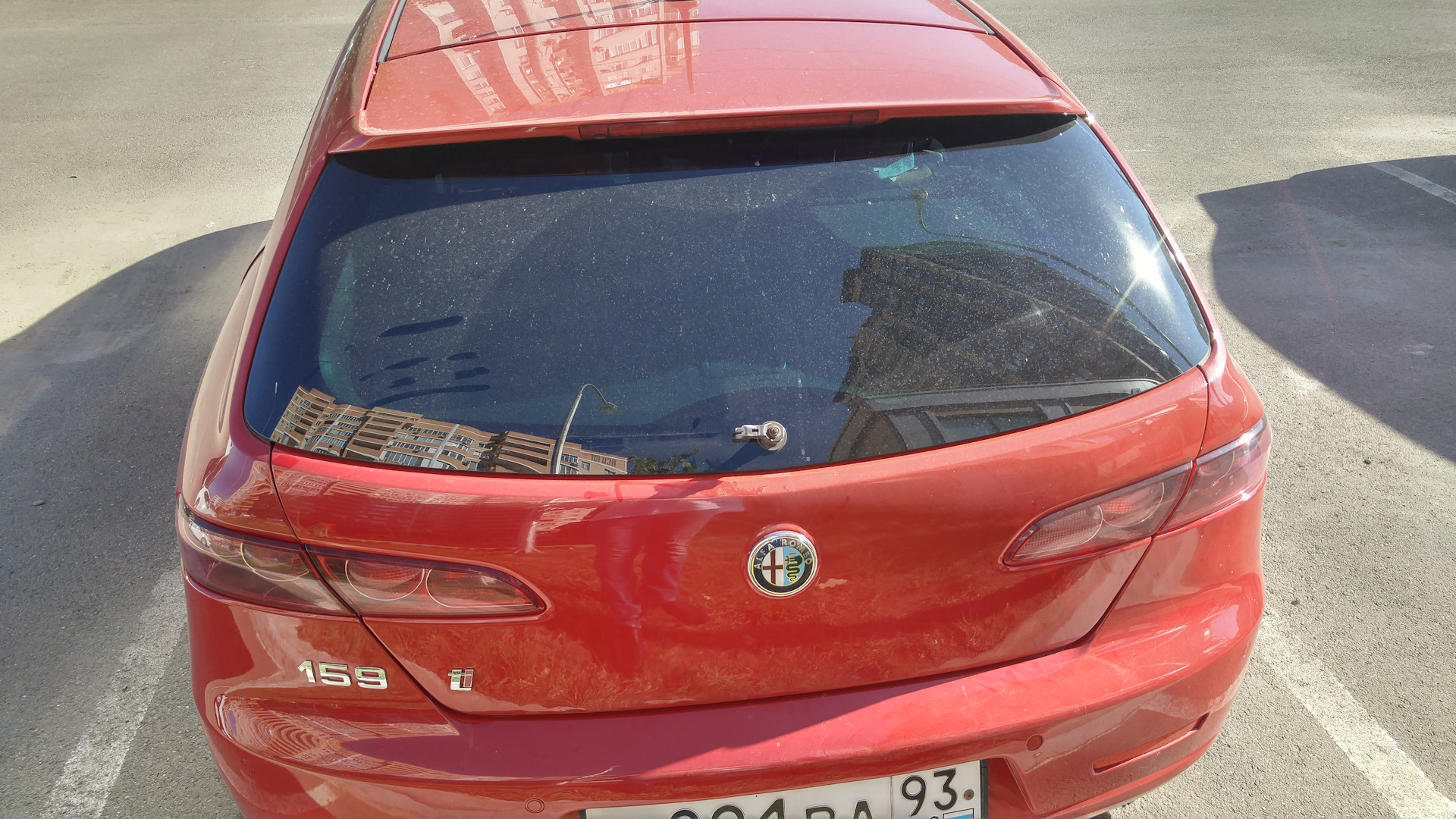 Оторвали задний дворник — Alfa Romeo 159 Sportwagon, 1,8 л, 2009 года |  поломка | DRIVE2