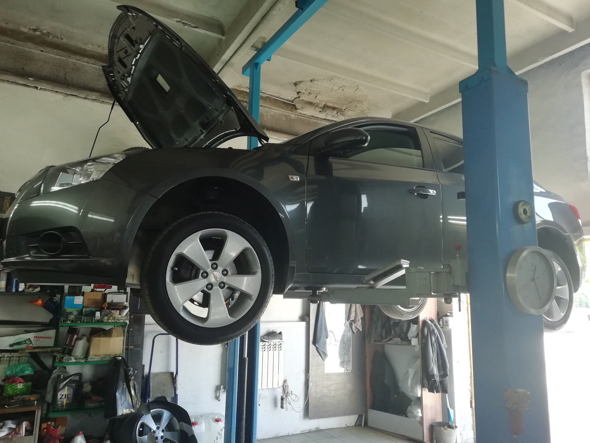ТО 122 т км — Chevrolet Cruze (1G), 1,6 л, 2011 года | плановое ТО | DRIVE2